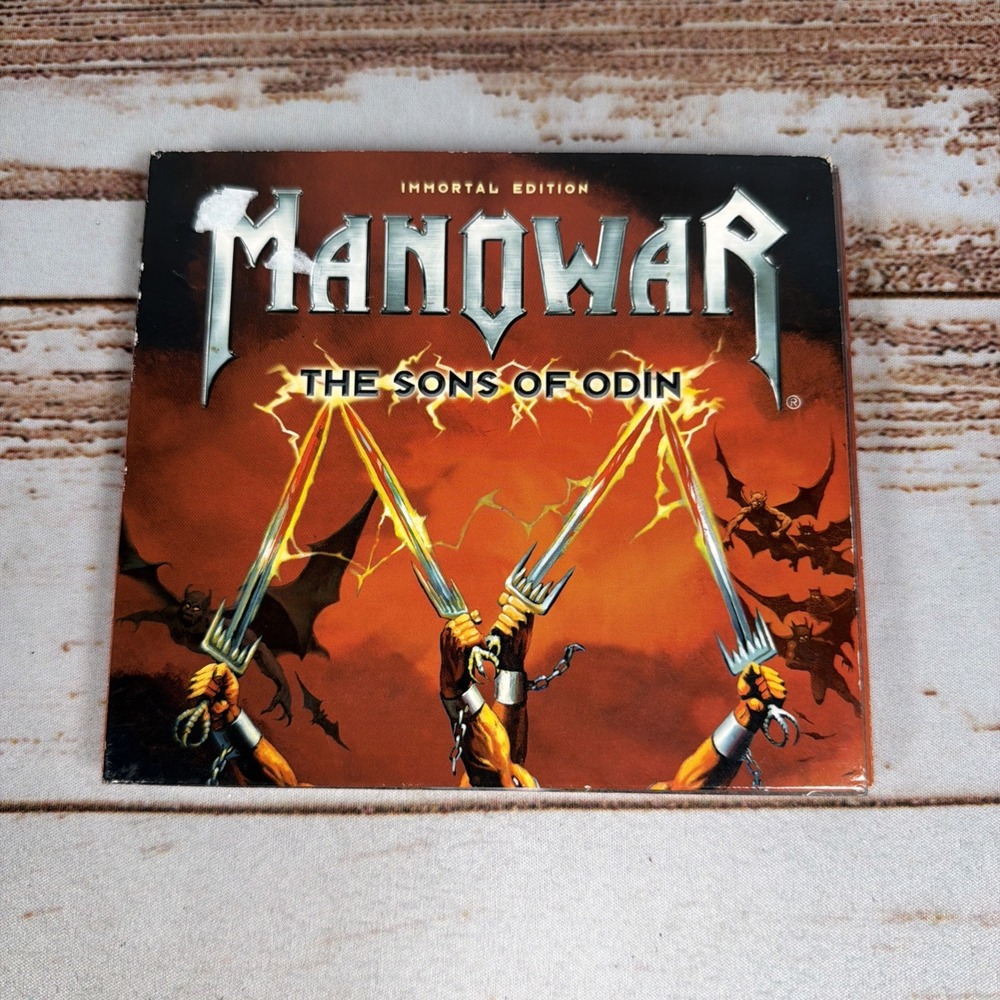 The Sons of Odin by Manowar CD Bonus DVD 2006 Heavy Metal 2 Discs